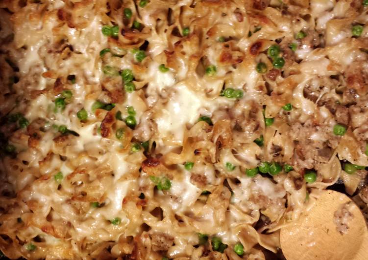 Recipe of Award-winning Bratwurst Noodle Casserole