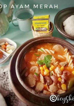 Foto resep Sop ayam merah