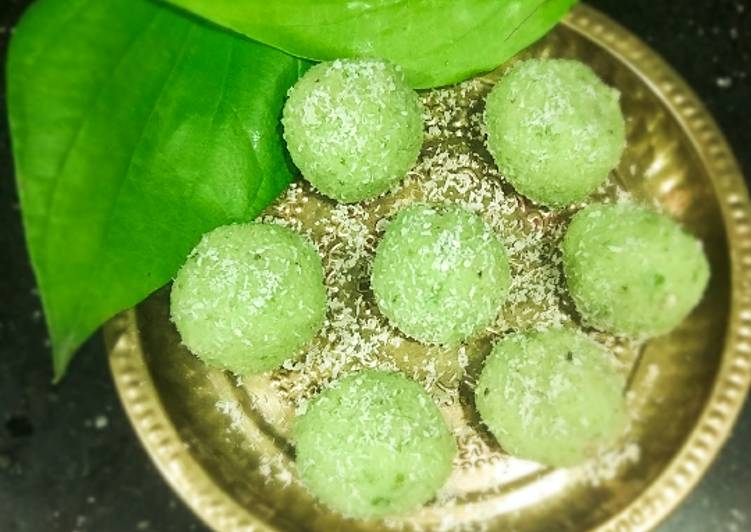 Recipe of Any-night-of-the-week #Nariyal Paan Laddo