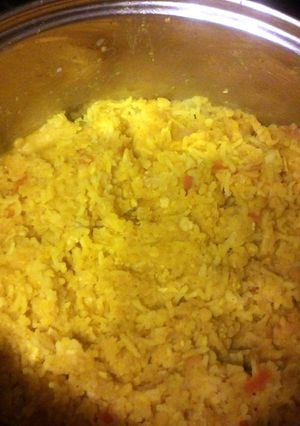 A picture of Bhuna Khichuri.