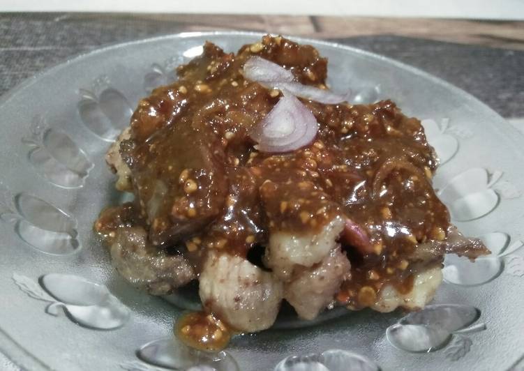 Resep: Sempurna 72. Sate Kambing Teflon Tanpa Tusuk