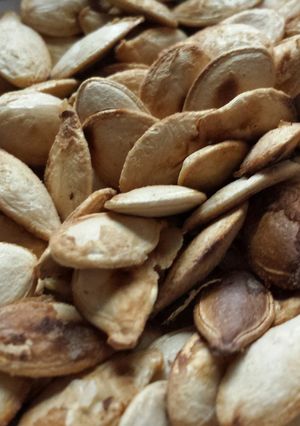 A picture of Salted Pumpkin Seeds.