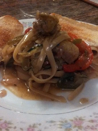 Easy Way Make Recipe Sausage and Peppers Pasta (one pot) that is Delicious, Can Spoil the Tongue}