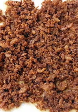 A picture of Spicy Dried Shrimp / Hae Bee Hiam.