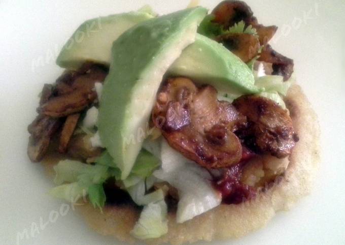 Recipe of Perfect Vegetarian tostadas