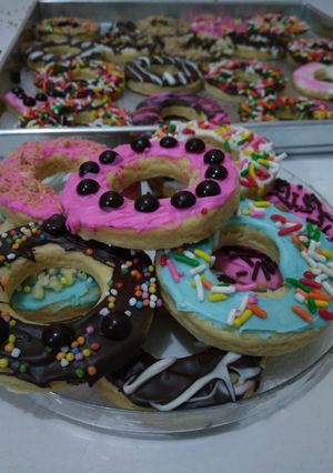 Foto resep Cemilan Donat Mini Cookies Variasi