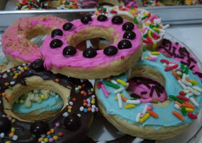 Cemilan Donat Mini Cookies Variasi