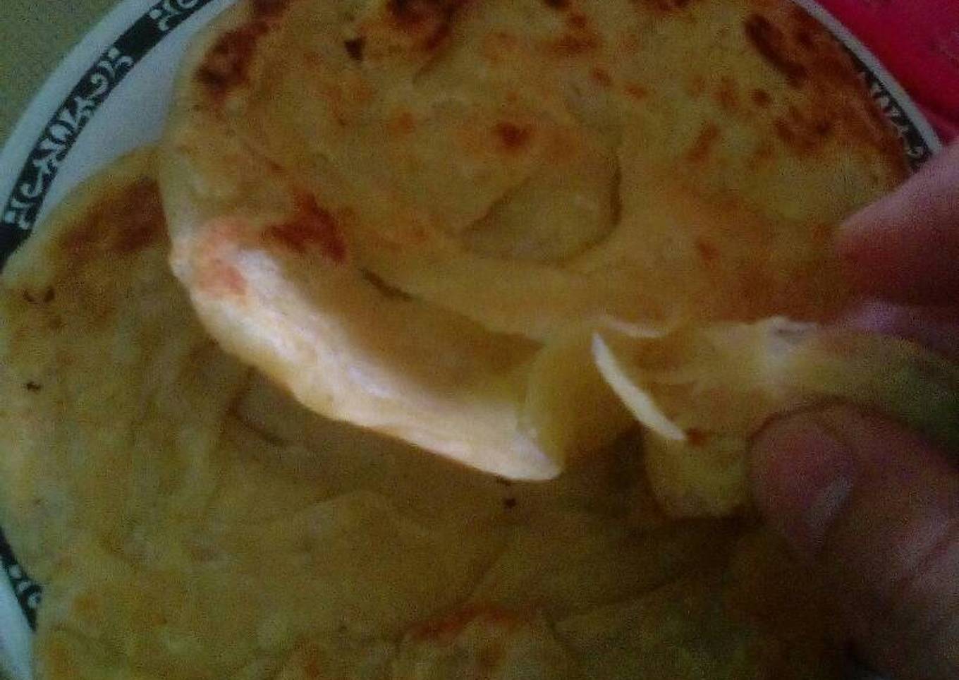 Roti Canai / Paratha Bread (Easy,No Rendaman Minyak)