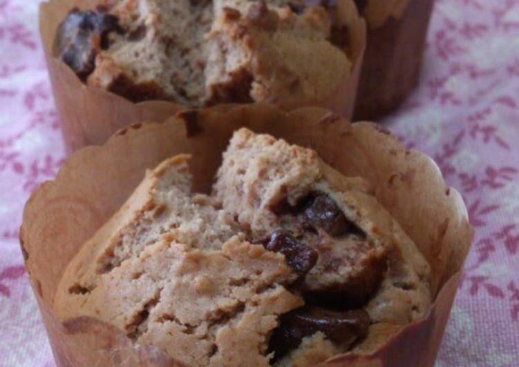 Recipe of Ultimate Fluffy &amp; Moist Easy Chocolate Muffins