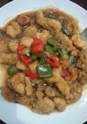 Foto resep Ayam paprika teriyaki