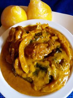 A picture of Owho soup.