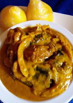 A picture of Owho soup.