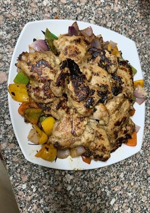 صورة لوصفة شيش طاووق من غير اسياخ