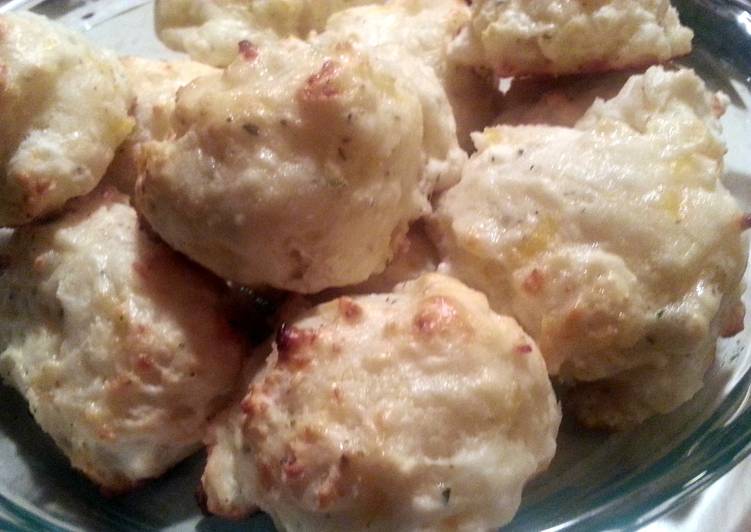 Recipe of Super Quick Homemade Cheddar Garlic Biscuits