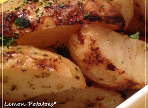A picture of Oregano Greek Lemon Potatoes.