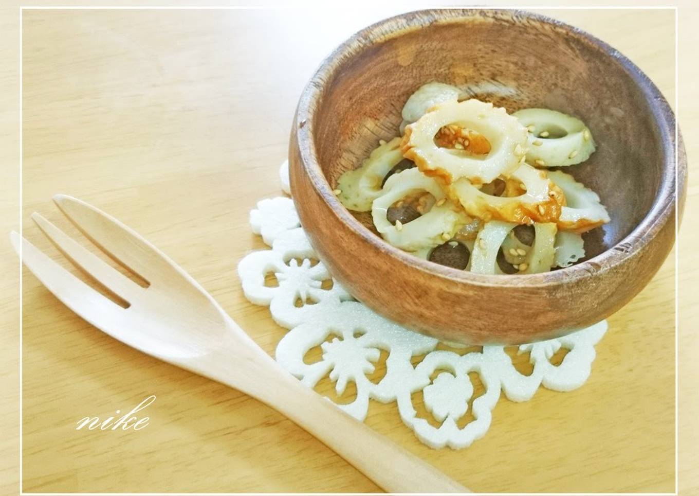 Chikuwa with Japanese Mustard and Soy Sauce