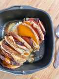 Orloff-Style Roasted Butternut Squash with Raclette Cheese (Air Fryer)