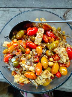 Foto resep 025. Tumis Kulit Melinjo / Blinjo
