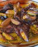Asado de conejo al horno