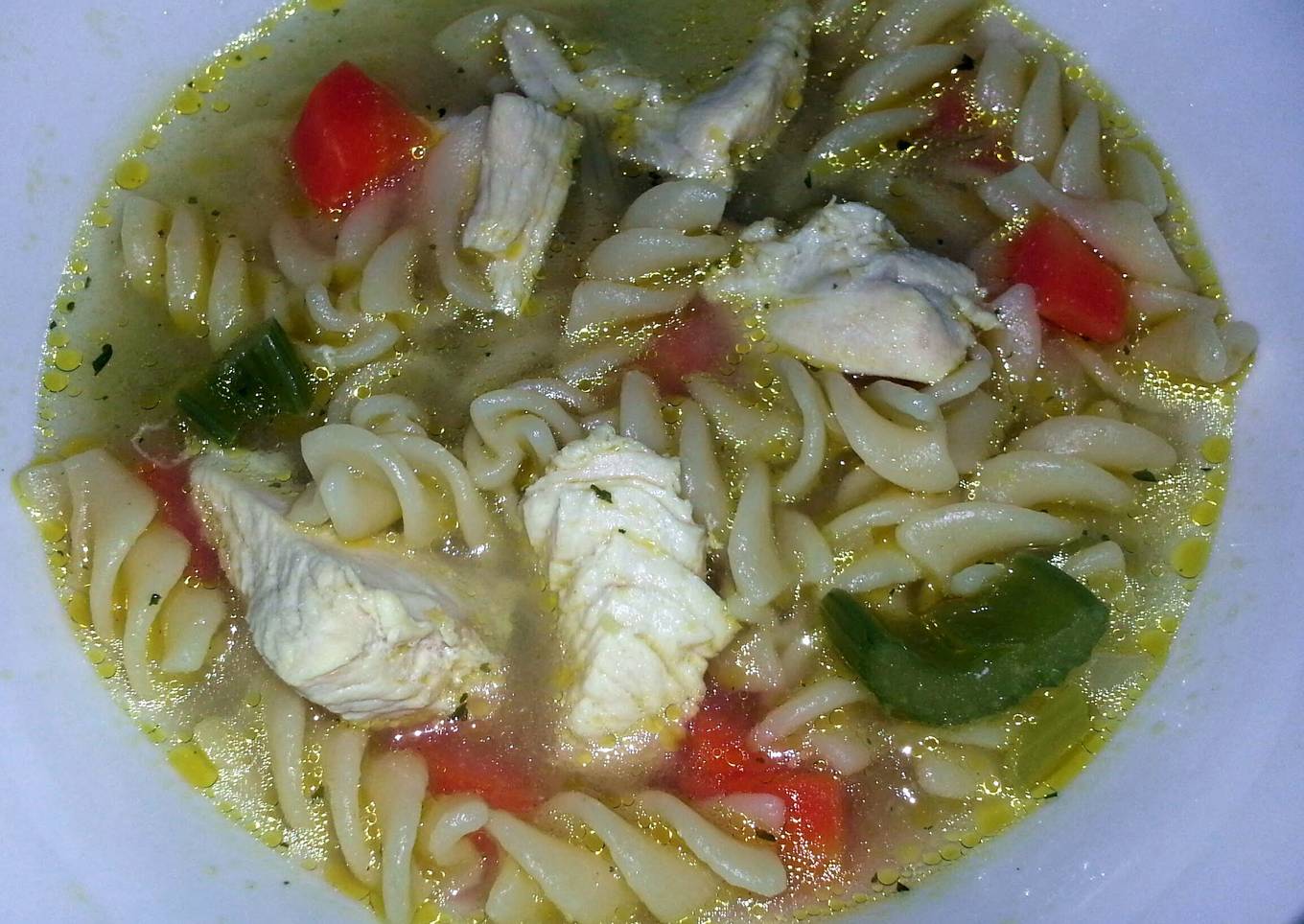 Chicken noodle soup