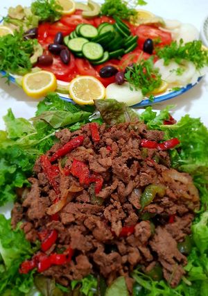 A picture of Delicious Beef Shawarma My Way.