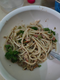 A picture of Sardines Pasta.
