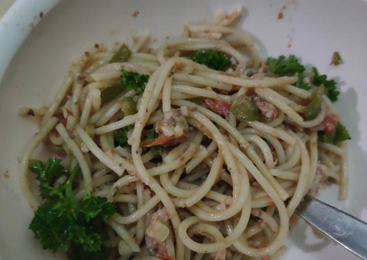 Simple Way to Prepare Any-night-of-the-week Sardines Pasta