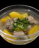 SP.0934 - Sườn Non Nấu Đu Đu Vàng