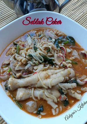 Foto resep Seblak Ceker