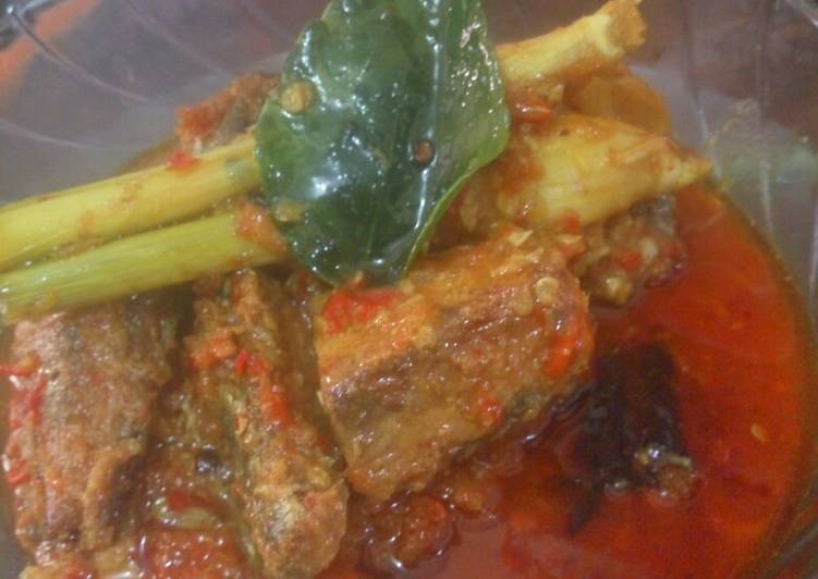 Balado ikan tongkol