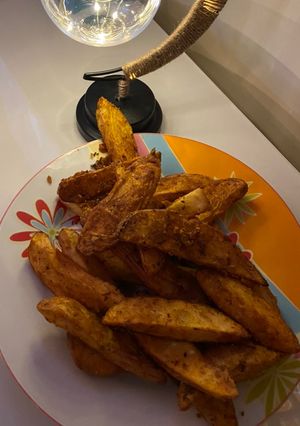 صورة لوصفة بطاطس ودجز