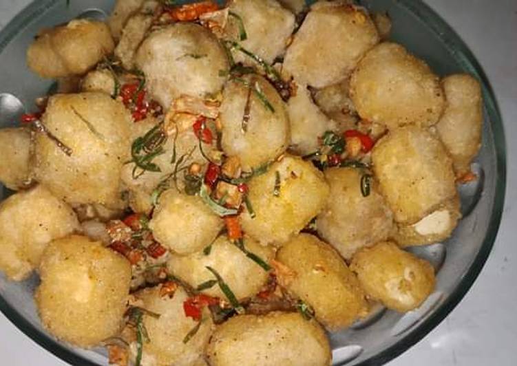 Tahu krispi cabai garam