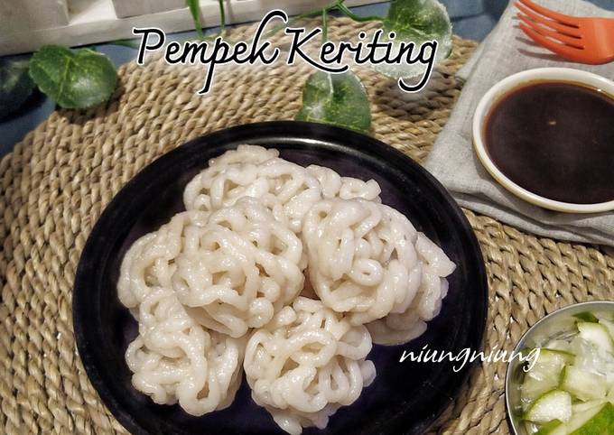 Resep Pempek Keriting Khas Palembang Oleh Niung Niung Cookpad