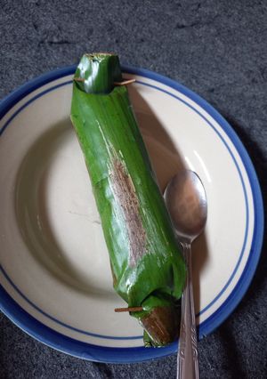 Foto resep Nasi Bakar isi Jamur