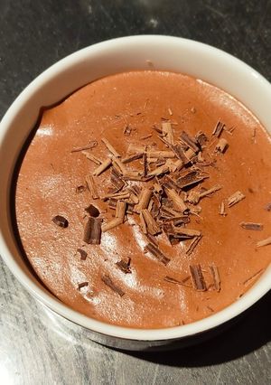 Une photo de Mousse au chocolat vegan