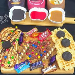 A picture of Chocolate butter board.