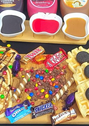 A picture of Chocolate butter board.
