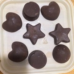 A picture of Homemade chocolates.
