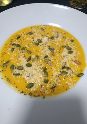Una foto de Crema de verduras