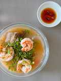 Bánh canh phồng tôm