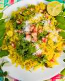 Potato Peas Onion Poha