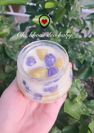 Hình của món Chè khoai dẻo dành cho baby.