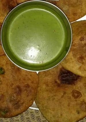A picture of Sattu ki kachori.