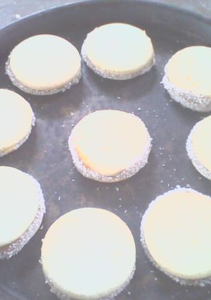 Una foto de Alfajores de maizena