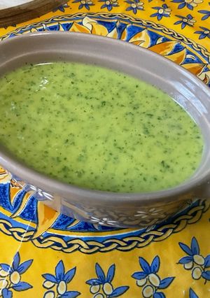 Une photo de Sauce salade au melfor, érable, persil et moutarde aux épices