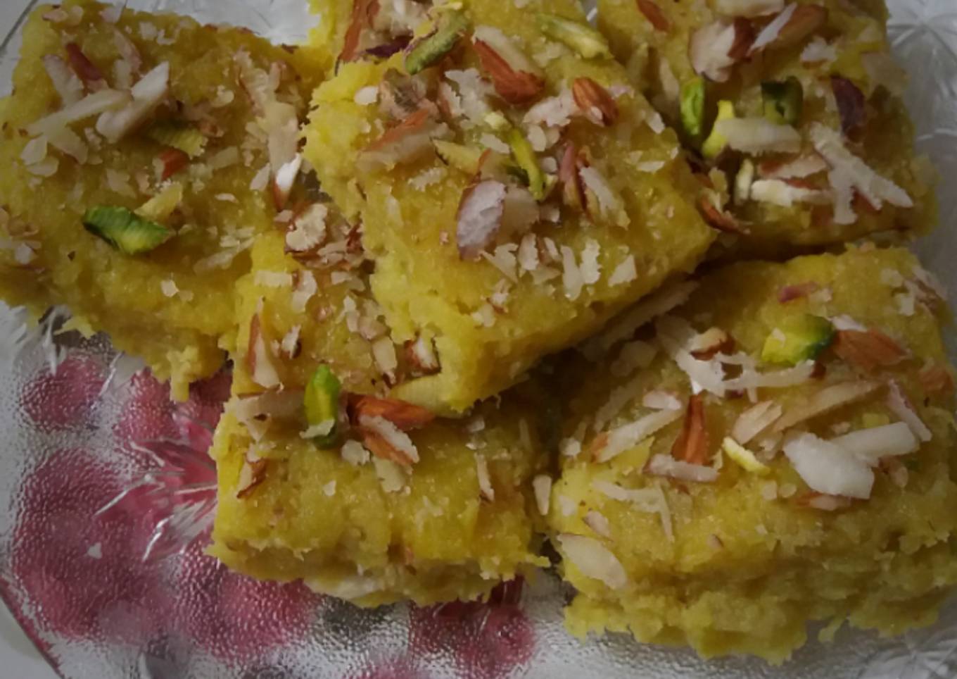 Banana barfi