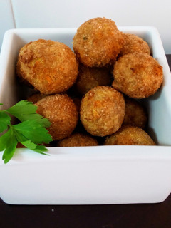 Una foto de Croquetas de garbanzos