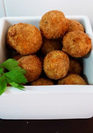 Una foto de Croquetas de garbanzos
