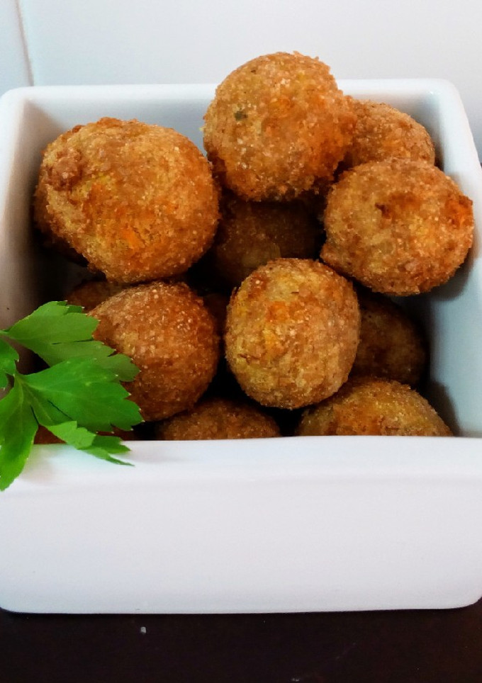 Una foto de Croquetas de garbanzos