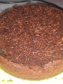 عکسی از دستور کیک خیس شکلاتی